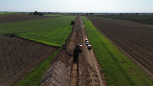 Martín Casillas SLU inicia la instalación de tuberías en el proyecto de abastecimiento al Campo de Calatrava